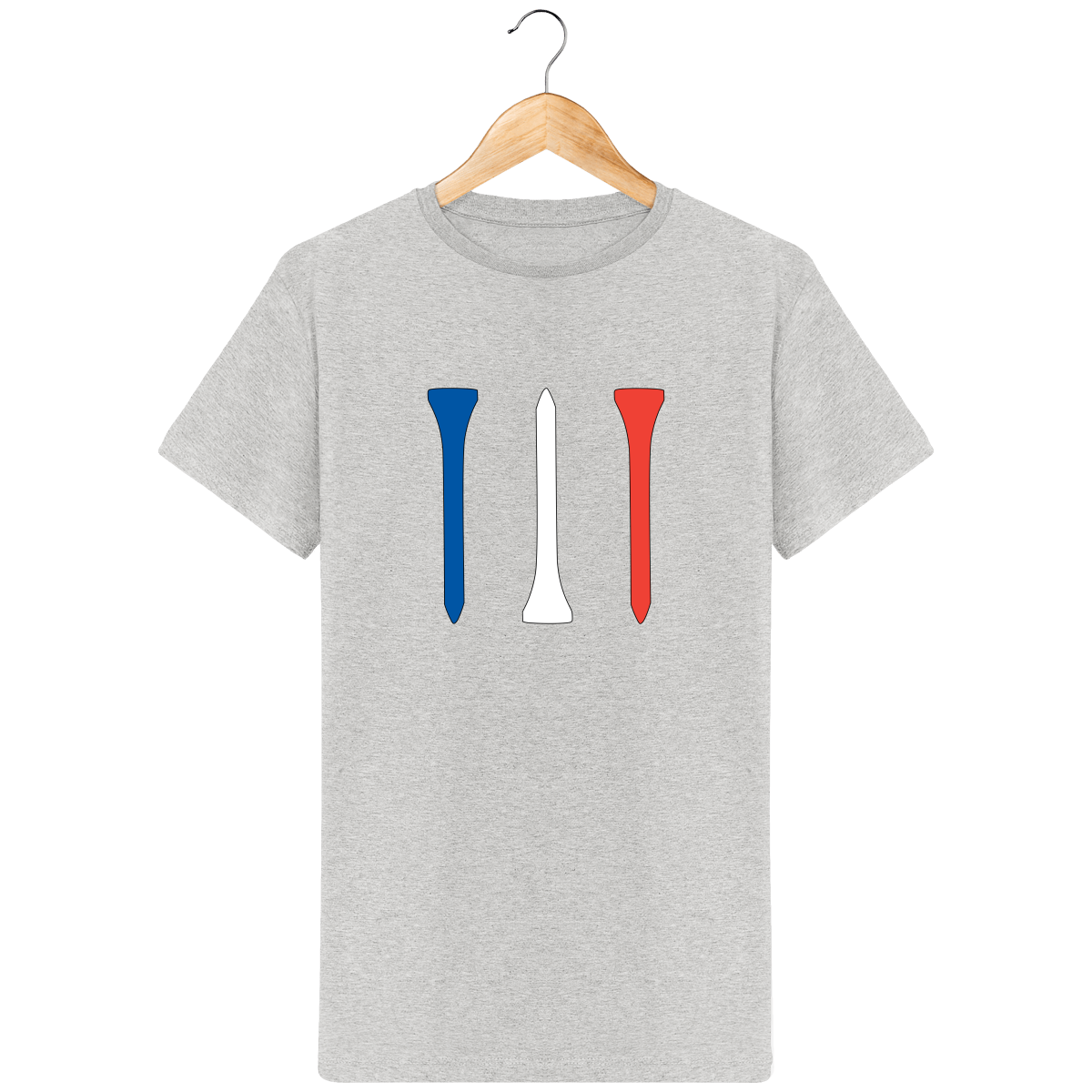 T-Shirt en coton bio TEES BLEU BLANC ROUGE 2