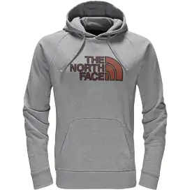 The North Face Men's Avalon Hoodie Light Grey/Ketchup Red