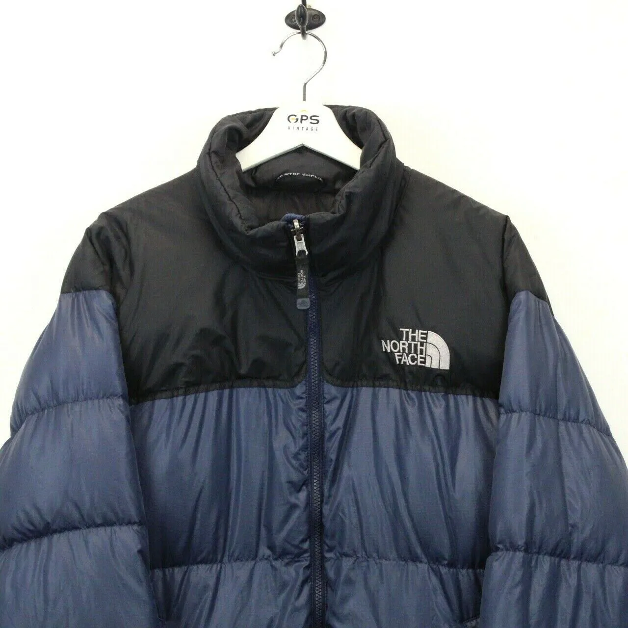 THE NORTH FACE Nuptse 700 Puffer Jacket Navy Blue | Large