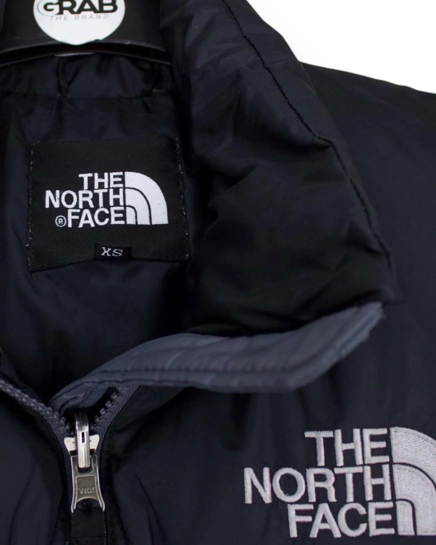 The North Face Nuptse Puffer Jacket Grey Men’s XS