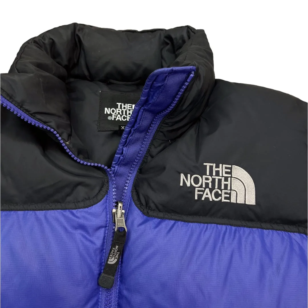 The North Face Nuptse Puffer Jacket Purple Mens XS