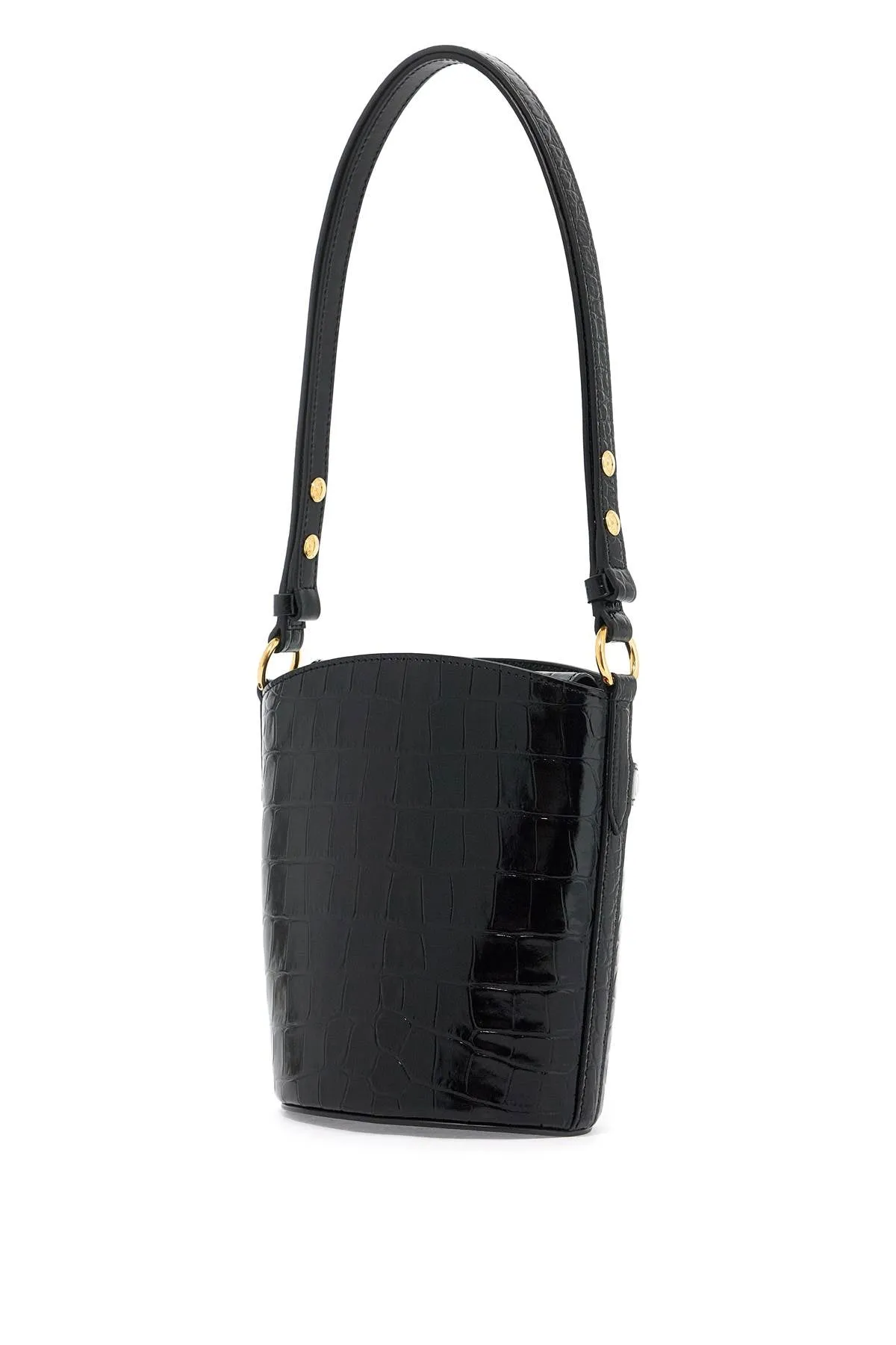 Tom Ford Whitney Mini Bucket Bag In   Black