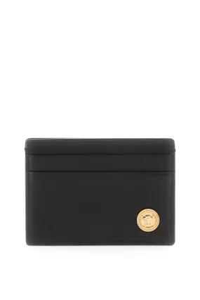 Versace medusa biggie cardholder DPN2467 1A03190 BLACK VERSACE GOLD