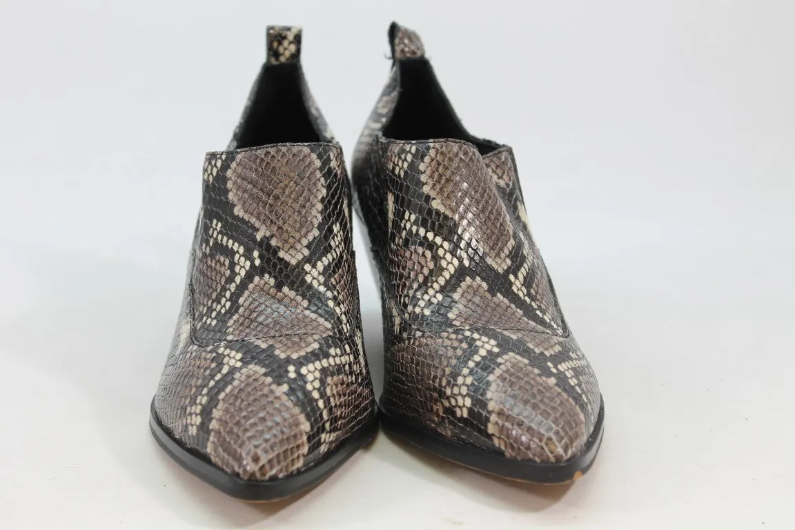 Vince Camuto Jetera Women's Brown Snake Boots 8.5M(ZAP13757)