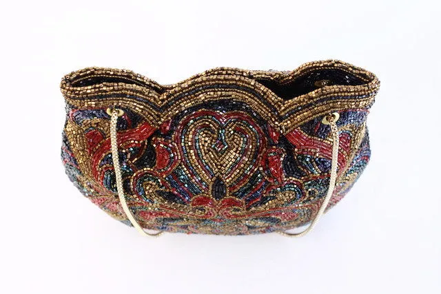 Vintage WALBORG Beaded Evening Bag