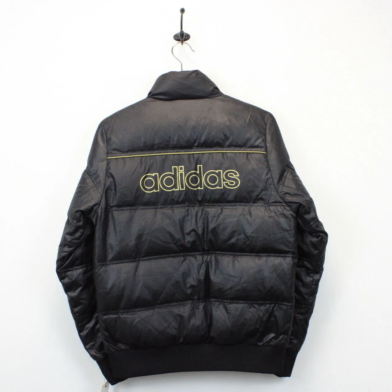 Womens ADIDAS 00s Puffer Down Jacket Black | Small