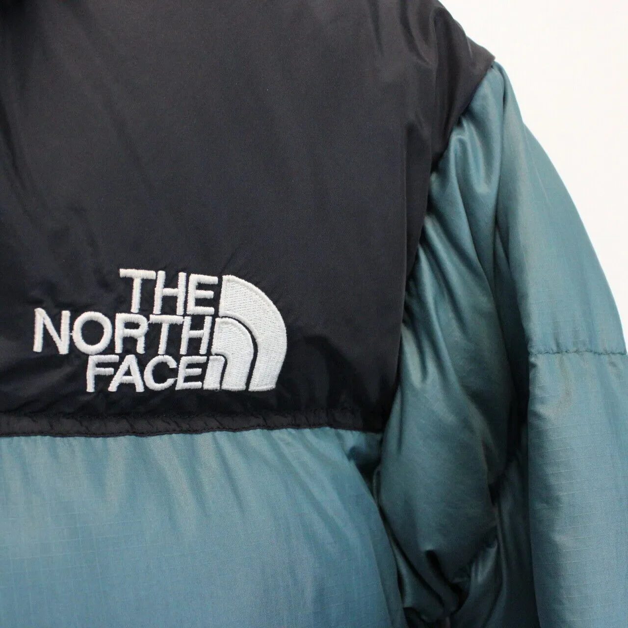 Womens THE NORTH FACE Nuptse 700 Puffer Jacket Green | XS